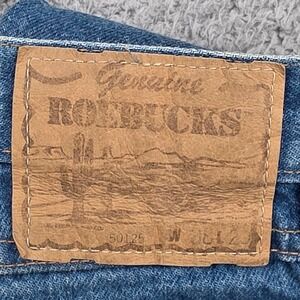 Genuine Roebucks Mens VTG Jeans Blue 38x29 Made in‎ USA Light Wash Denim Pants